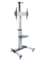 37"-70" Silver rolling TV stand  for flat screen TV