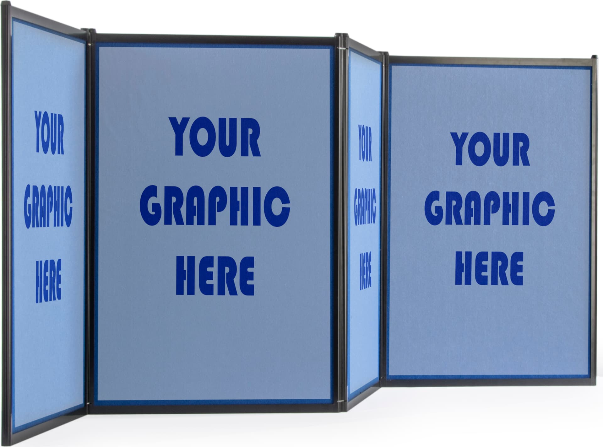 Hook and Loop Tabletop Display Board