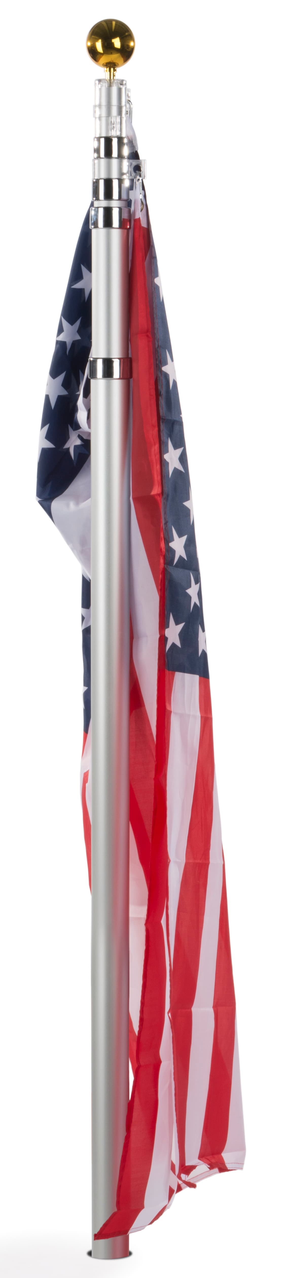 Portable Telescoping Flagpole