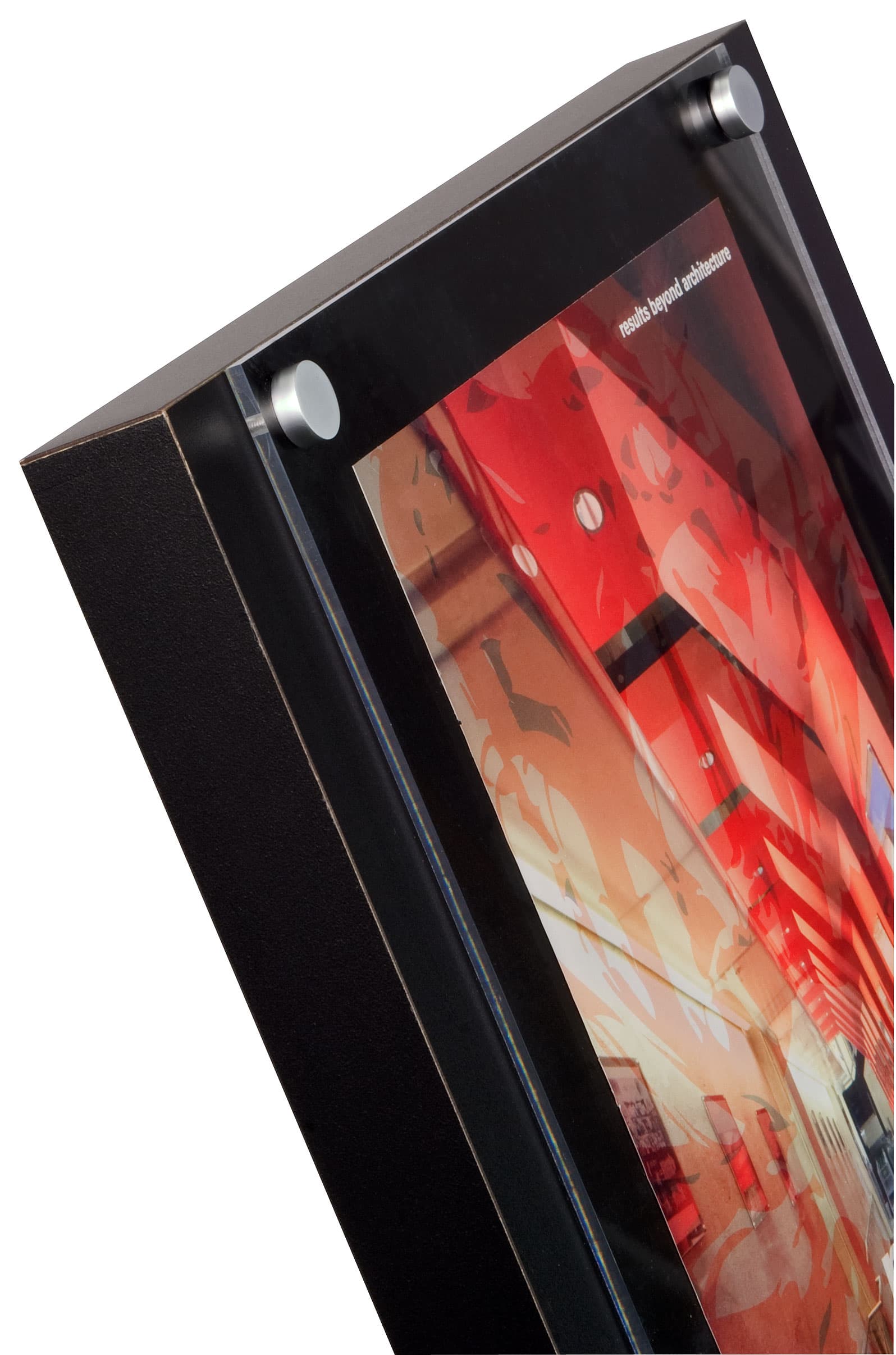 11" x 14" Magazine Stand: With 2 Tiered Pocket