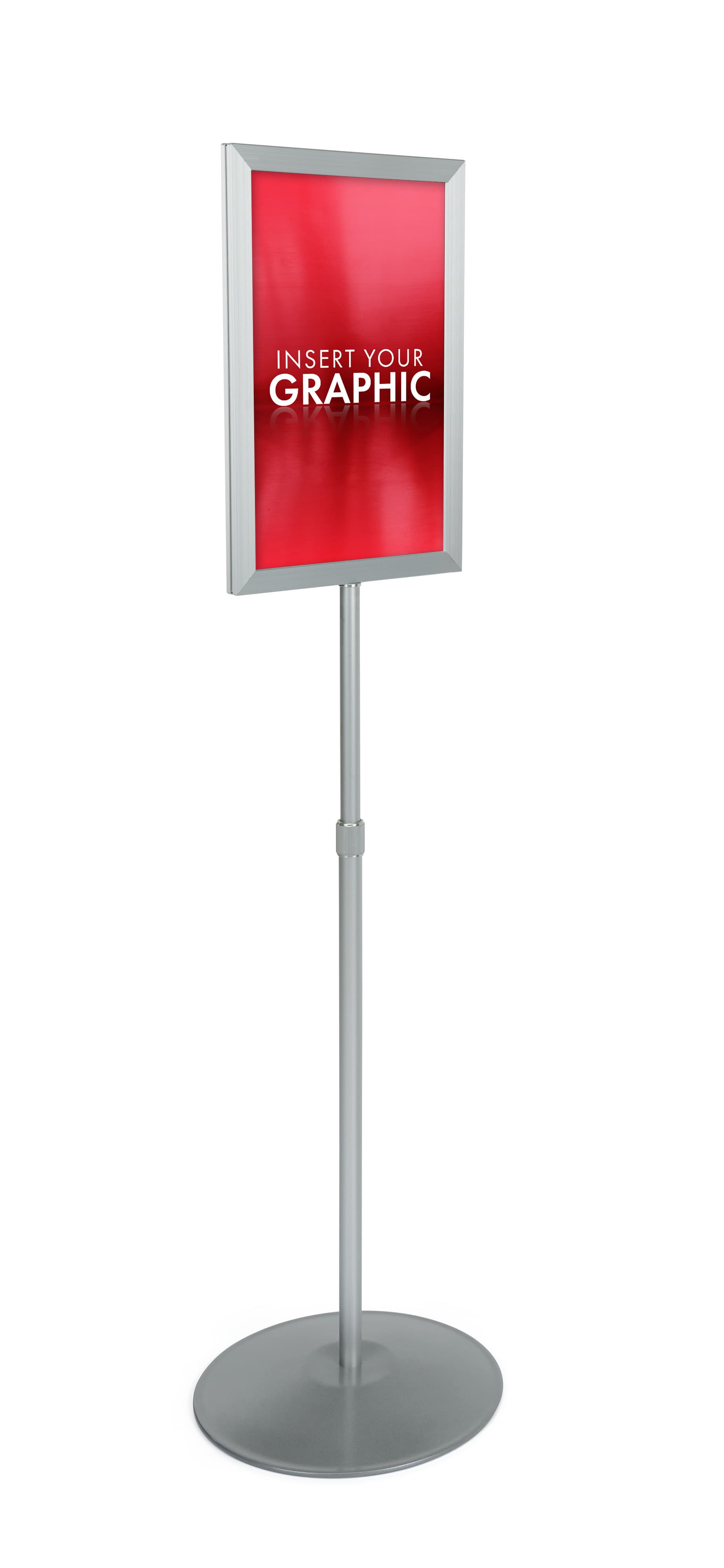 Sign frames for customized graphics
