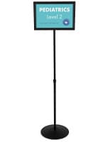 Metal Sign Frame with portrait orientation