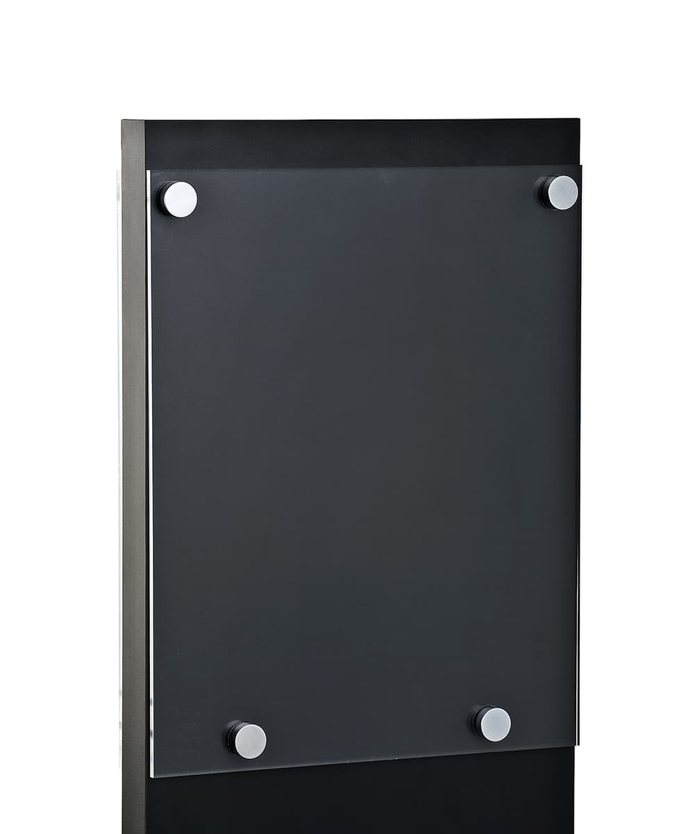 Double-Sided Acrylic Floor Stand 