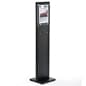 8.5" x 11" Floor Standing Sign Holder, Standoff Frame, Double-sided - Black