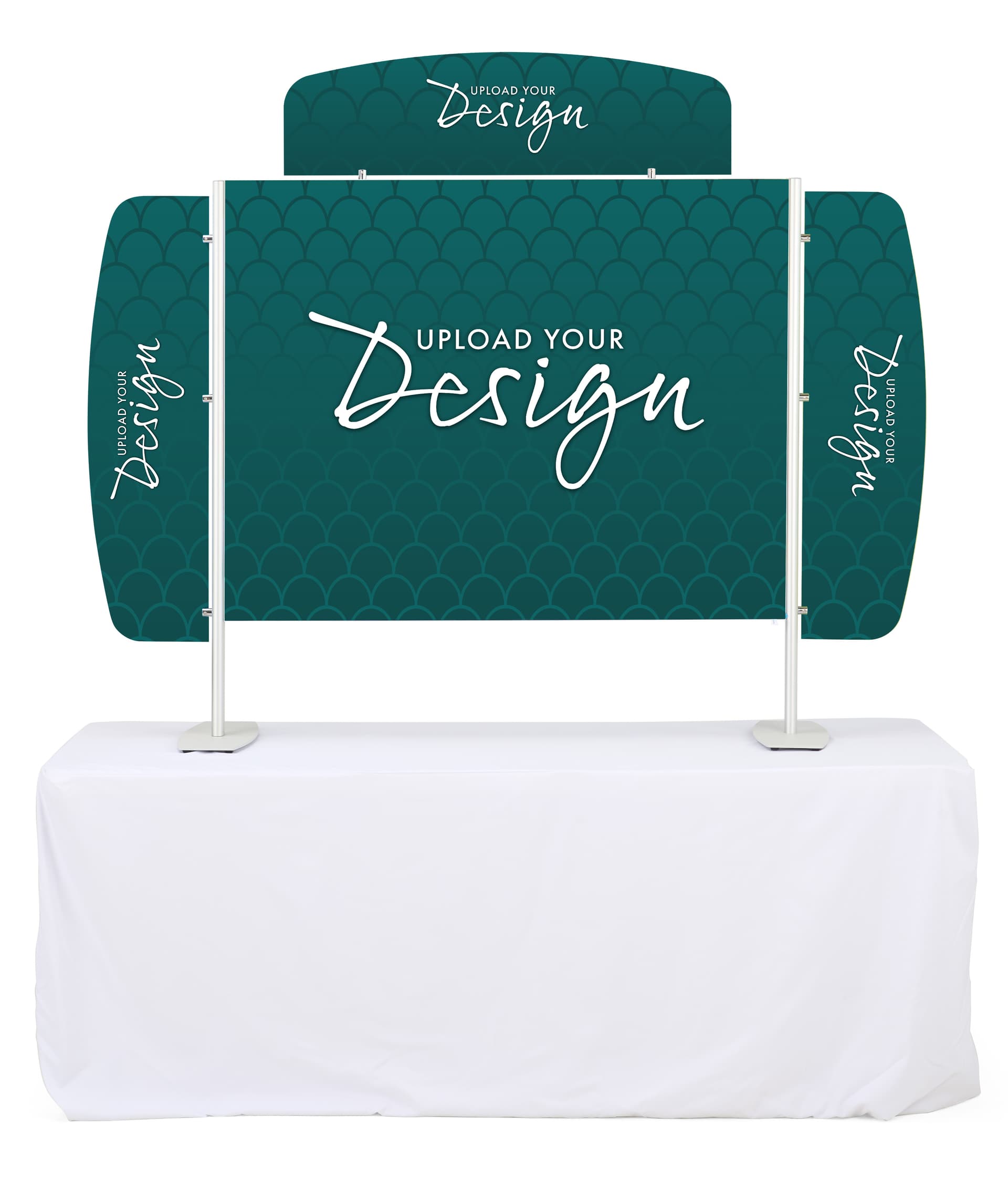 Trade show tabletop display with design online capabilities 