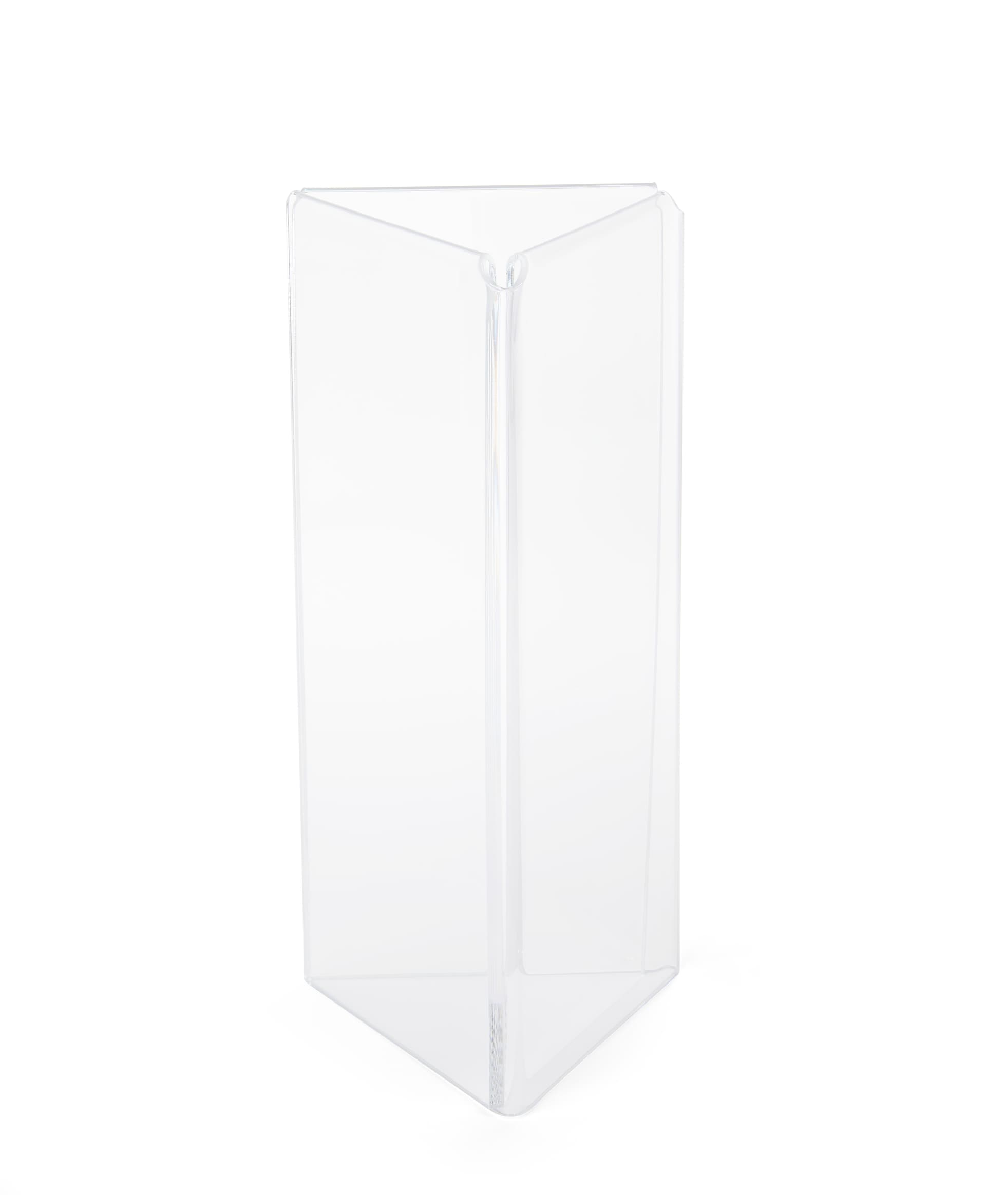 Menu card holder with table top design