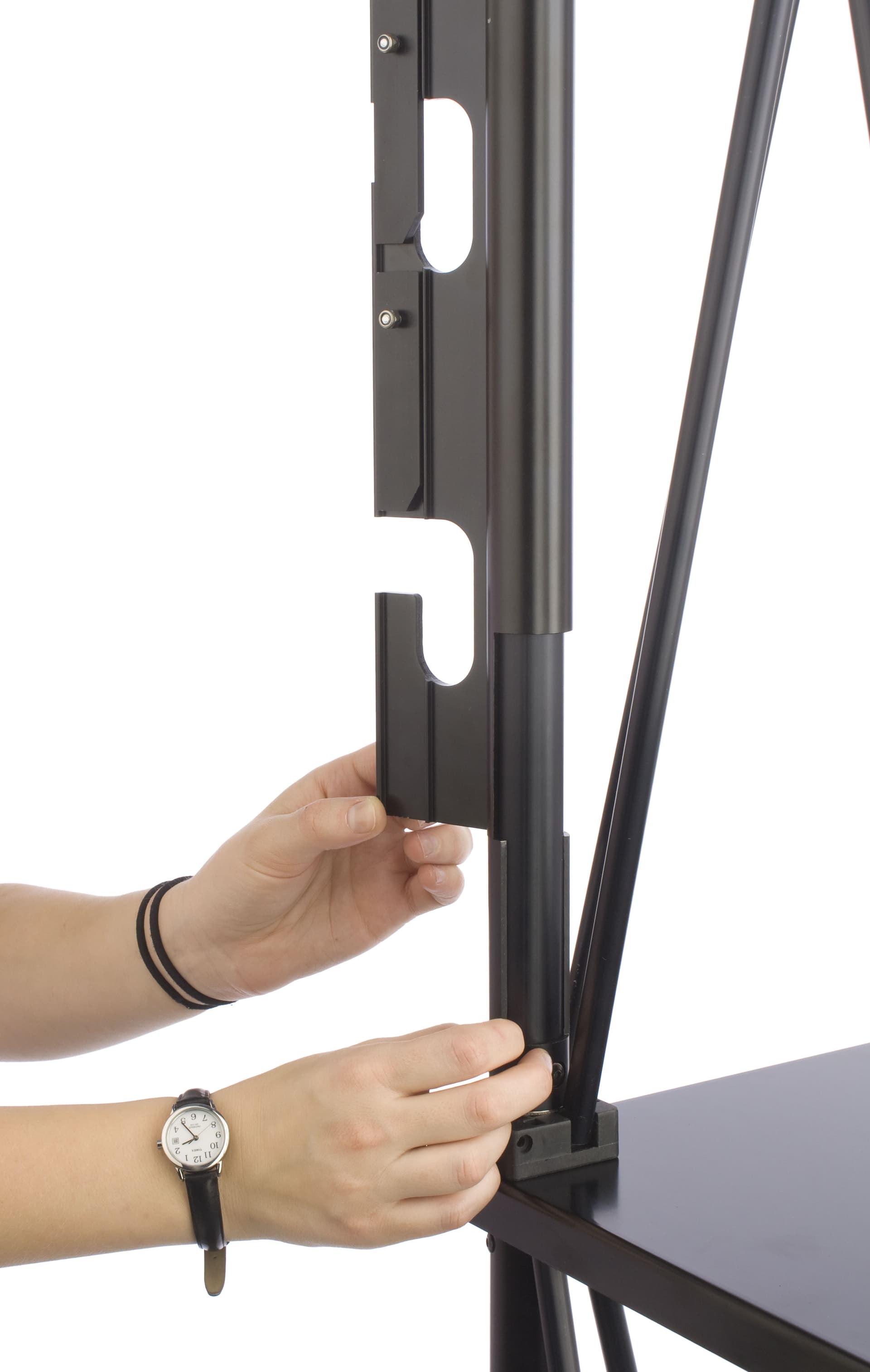 Truss trade show booth backdrop with easy to assemble design 