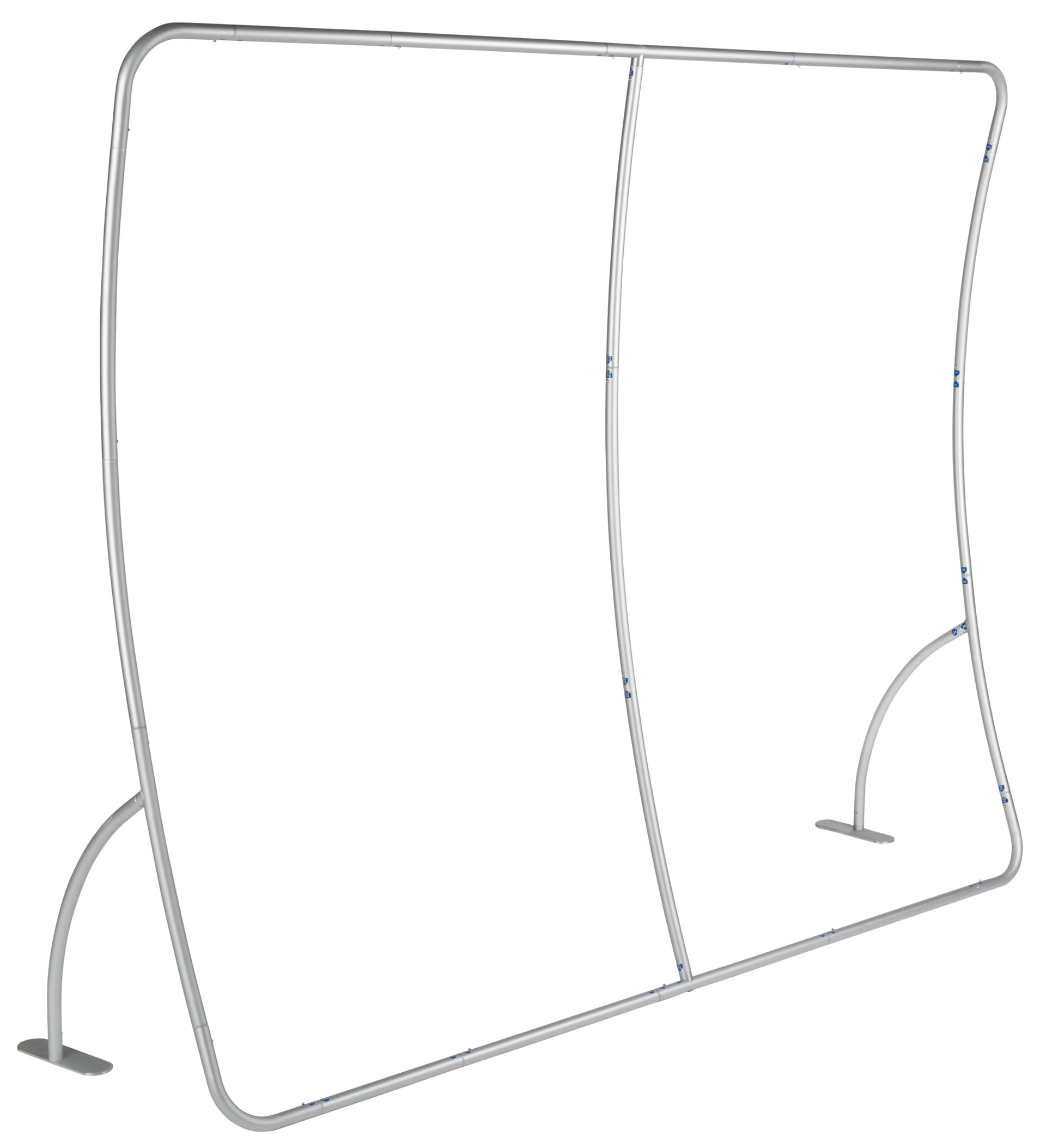 Lightweight 10’ Curved Display Wall 