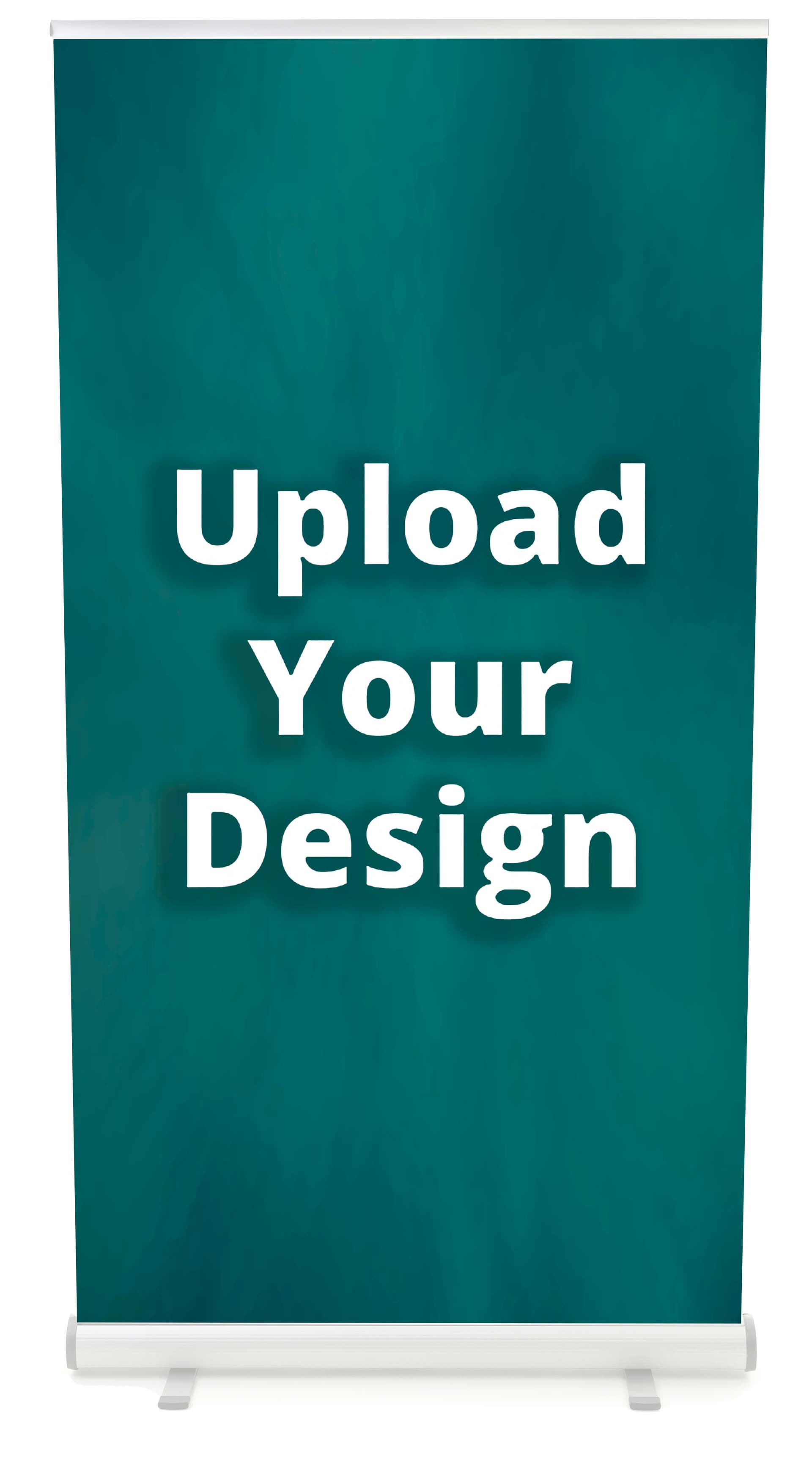 Custom printed retractable banners with personalized full color graphics