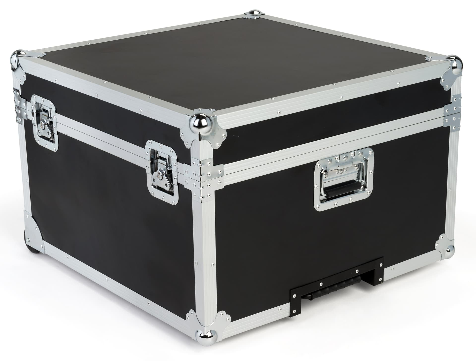 Trade show floor tile carrying case with lid closed