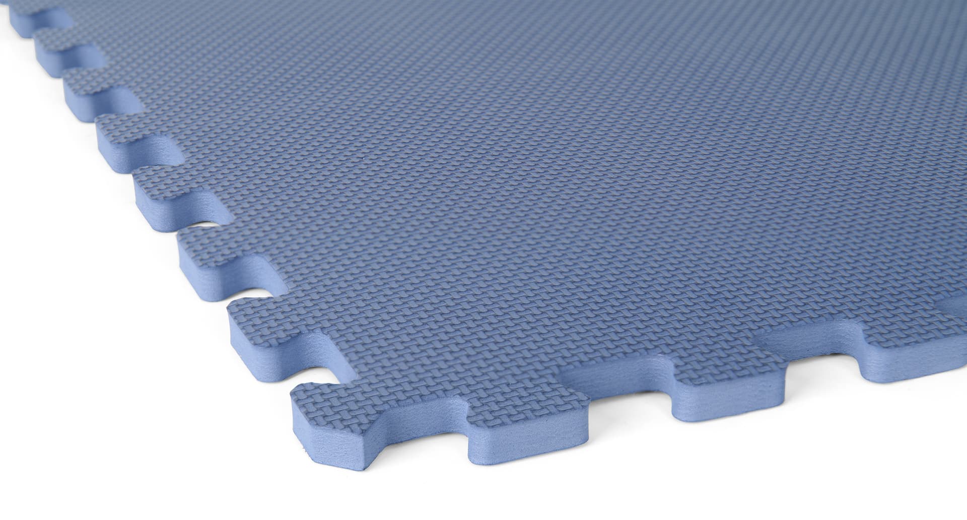 Interlocking foam flooring with a thickness of 3/8 inches