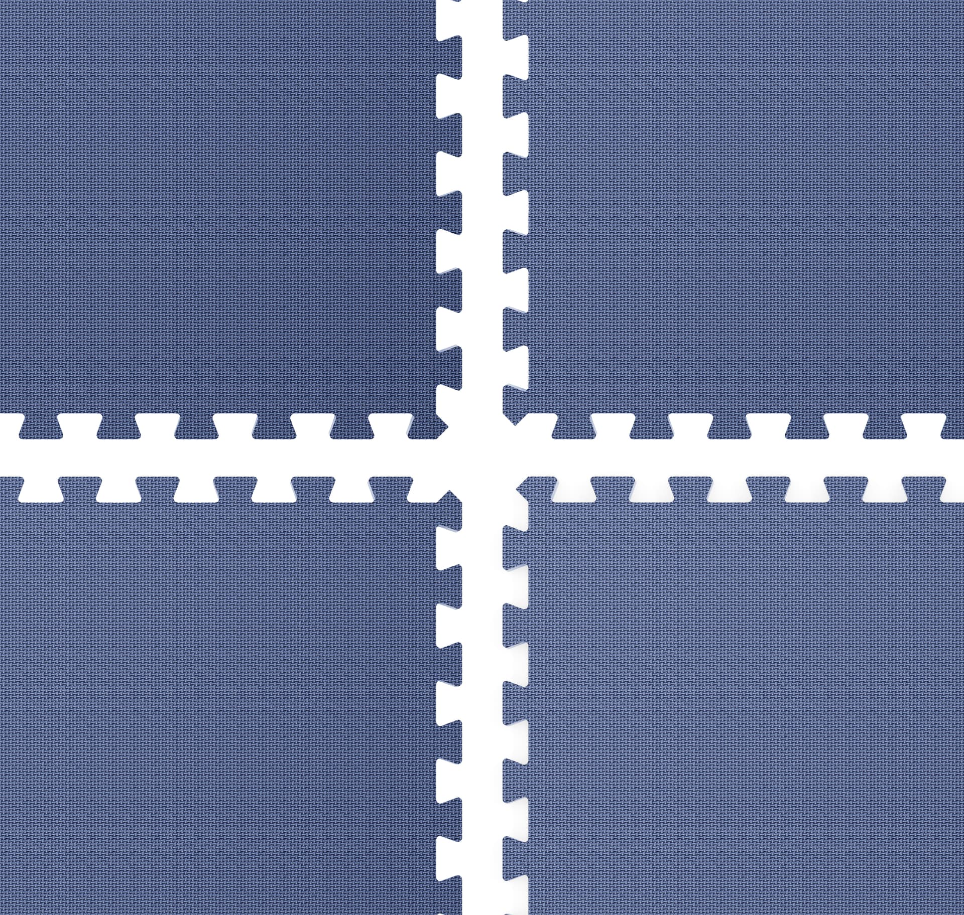 Interlocking foam flooring comes in a set of 25 tiles