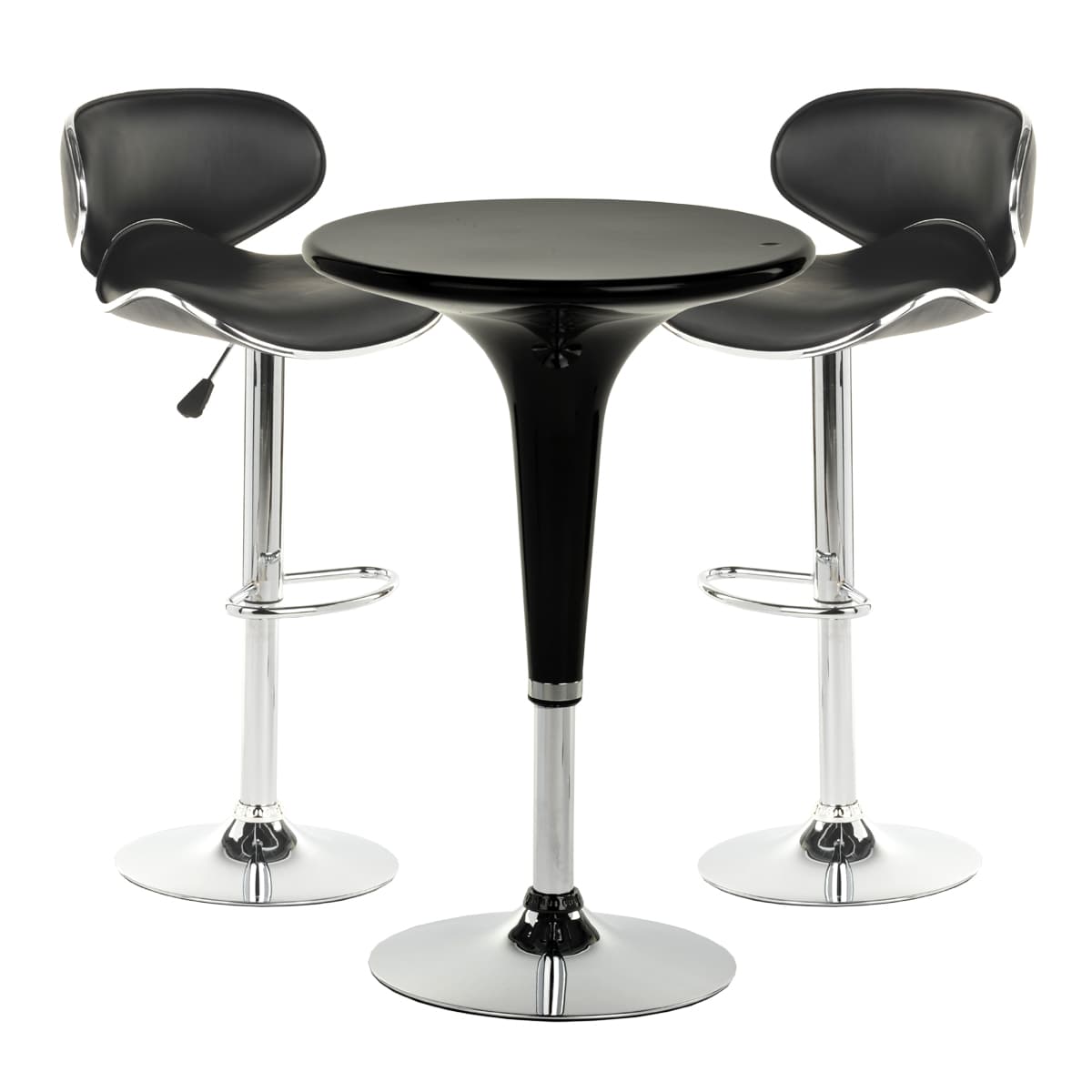Chrome Pub Table Set