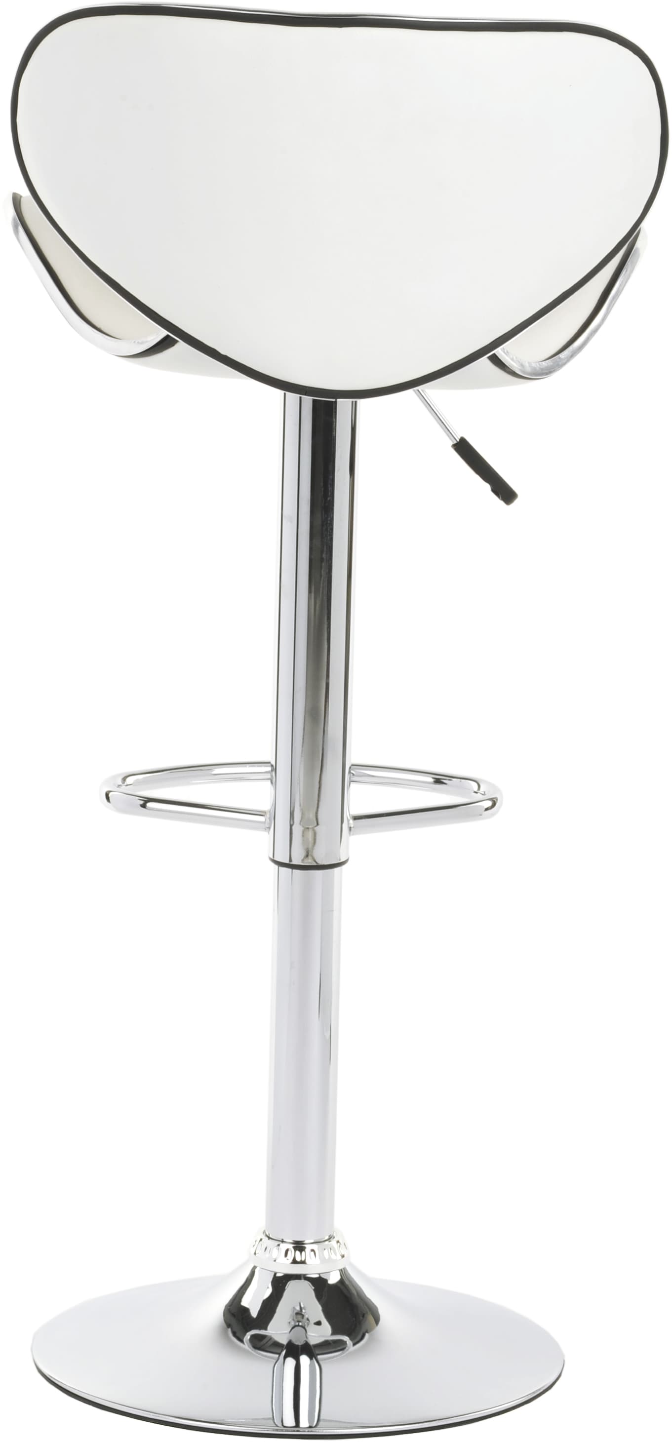 White Trade Show Table and Chairs are Height Adjustable