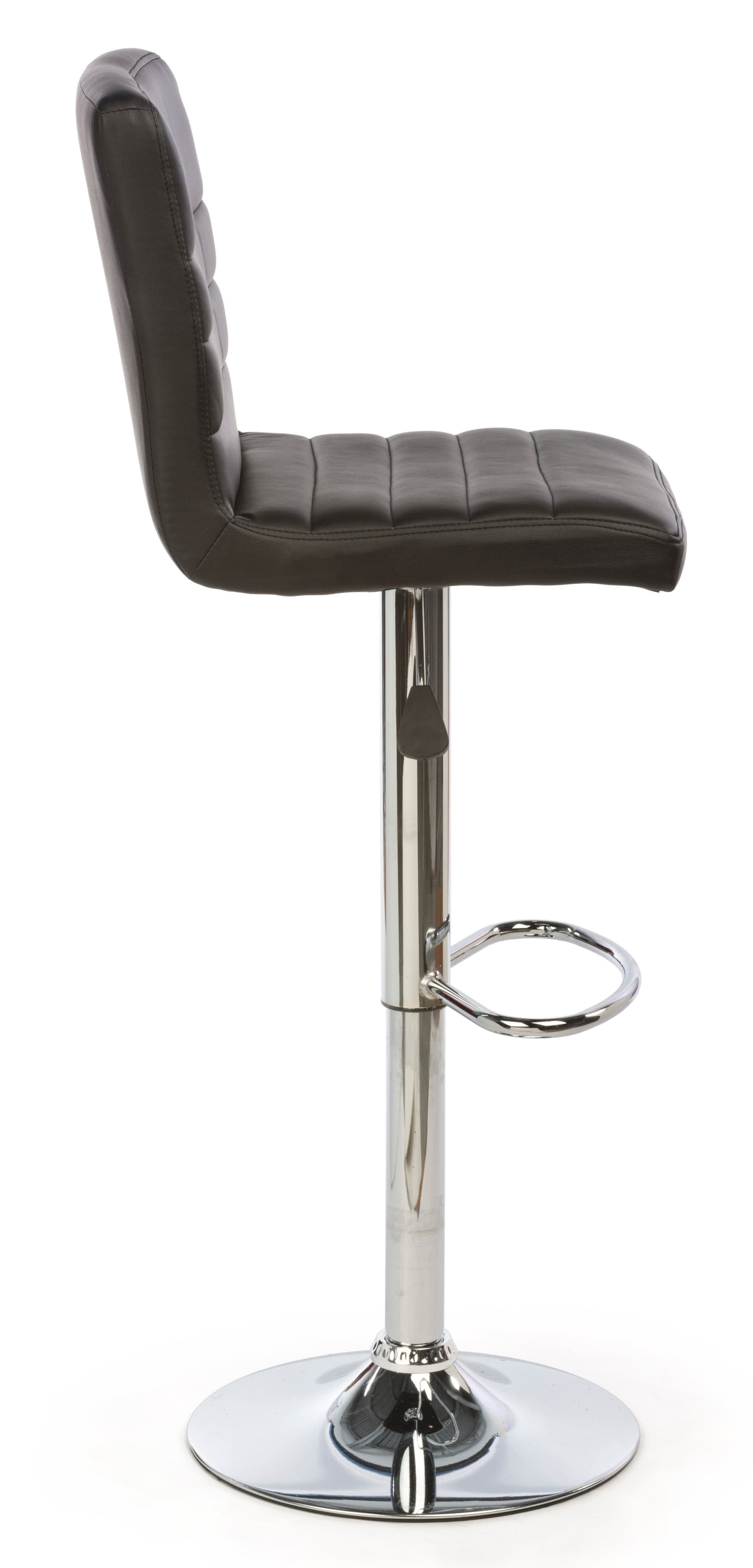 Black Gas Lift Chair and Table Set, Durable