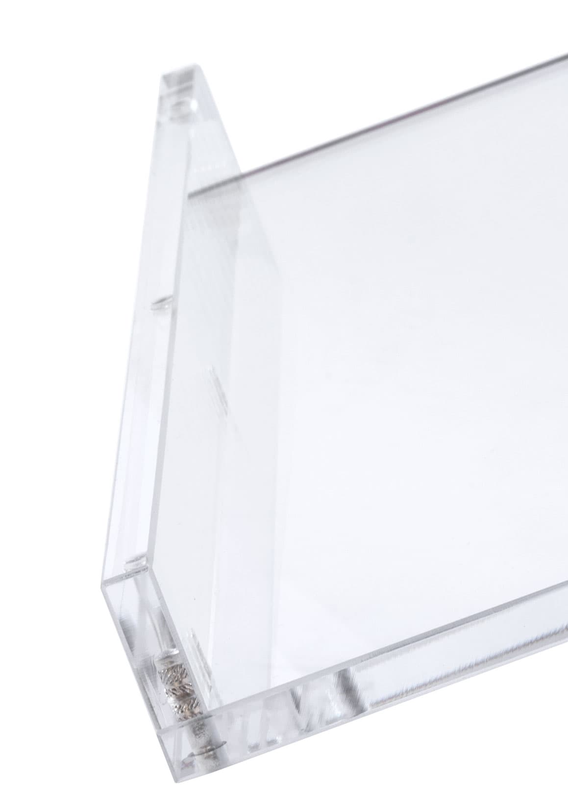 Clear Tabletop Lectern is Transparent