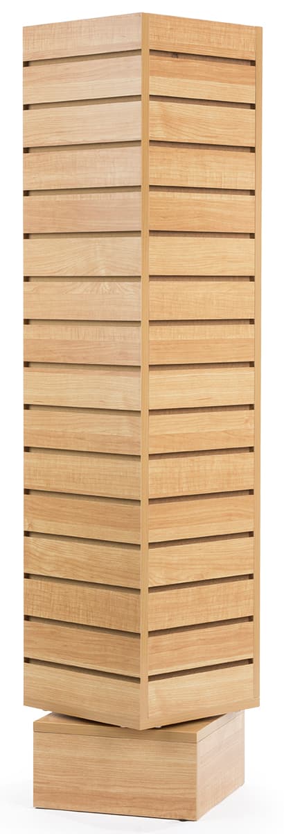 Maple Rotating Slatwall Gondola