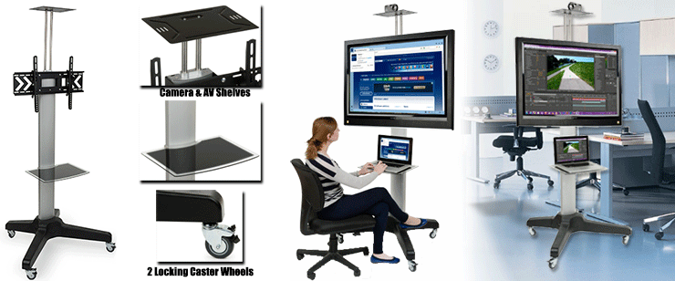 Flat Panel Cart