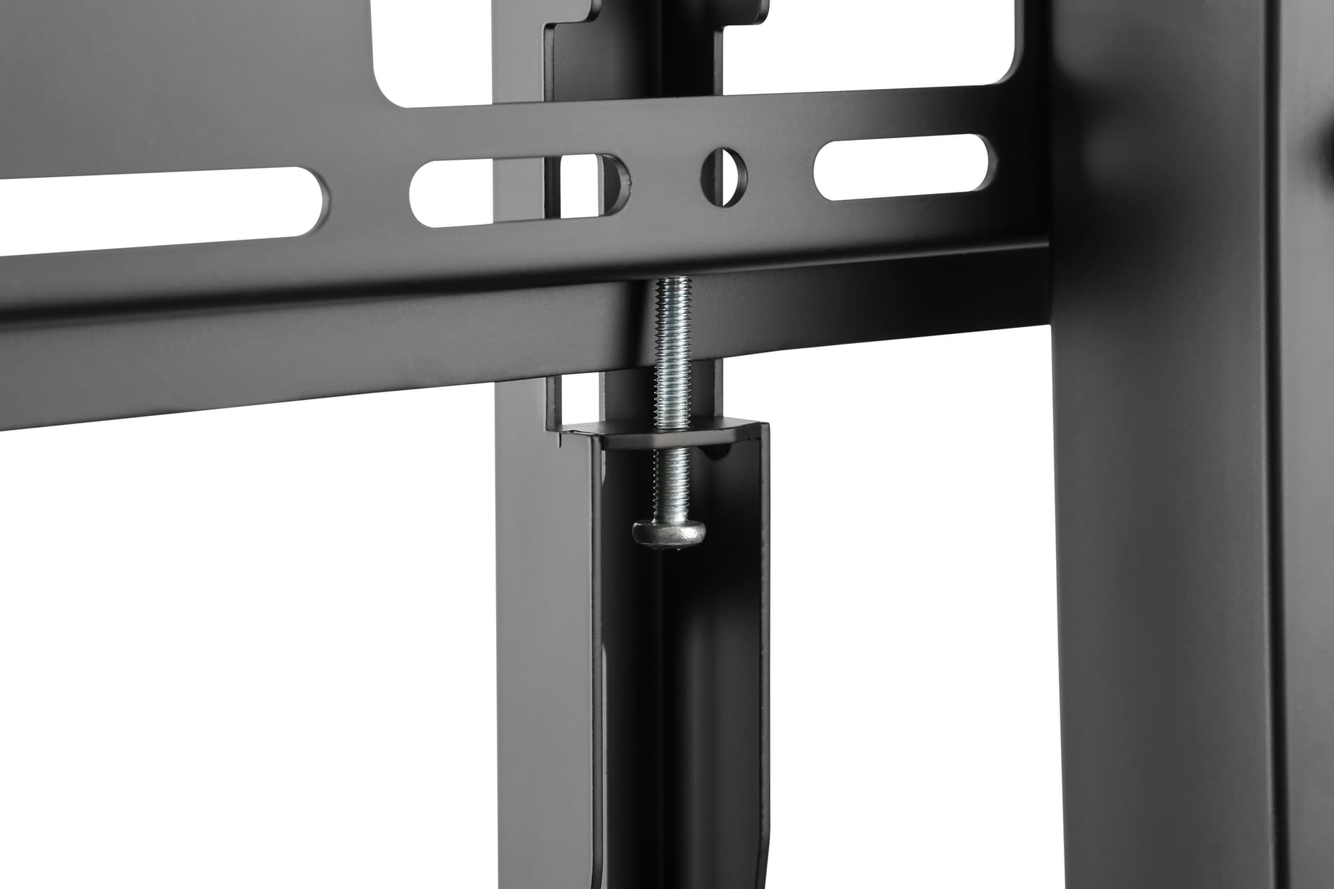 Contemporary mobile tv mount with height adjustment 