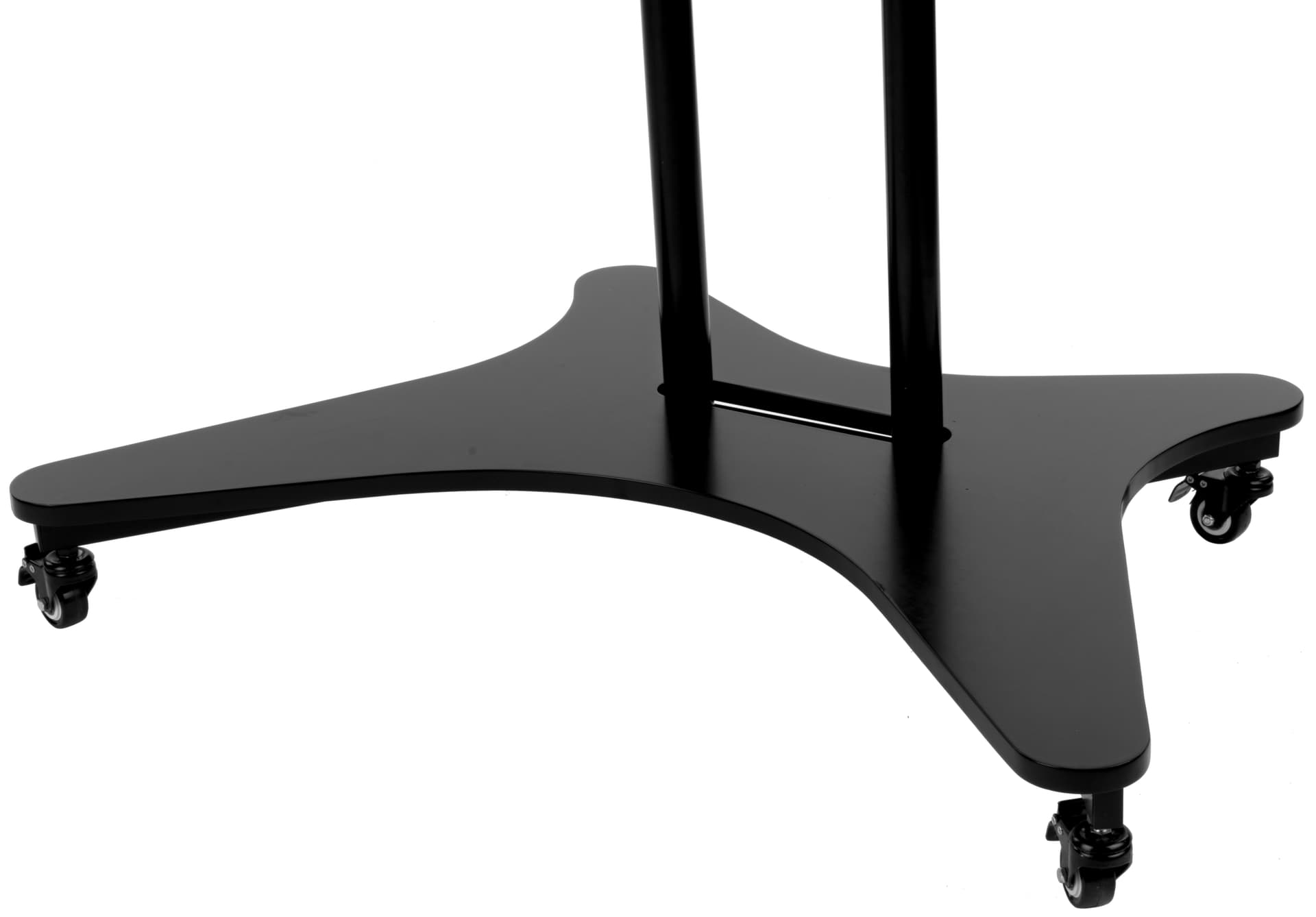 Mobile TV Console with Wheeled Base