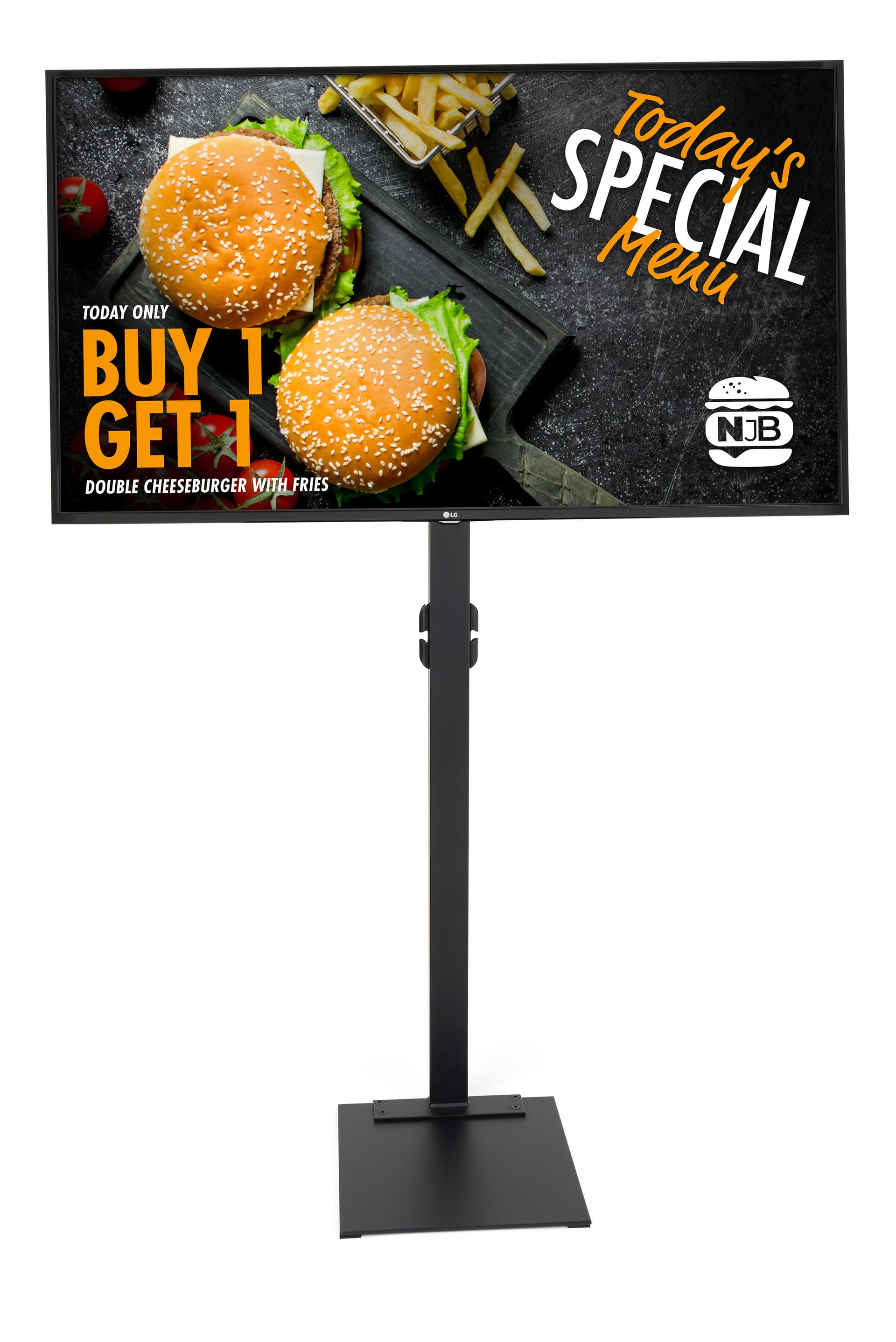 TV stand with mount for 70 inch TV with VESA 600 x 400 Bracket