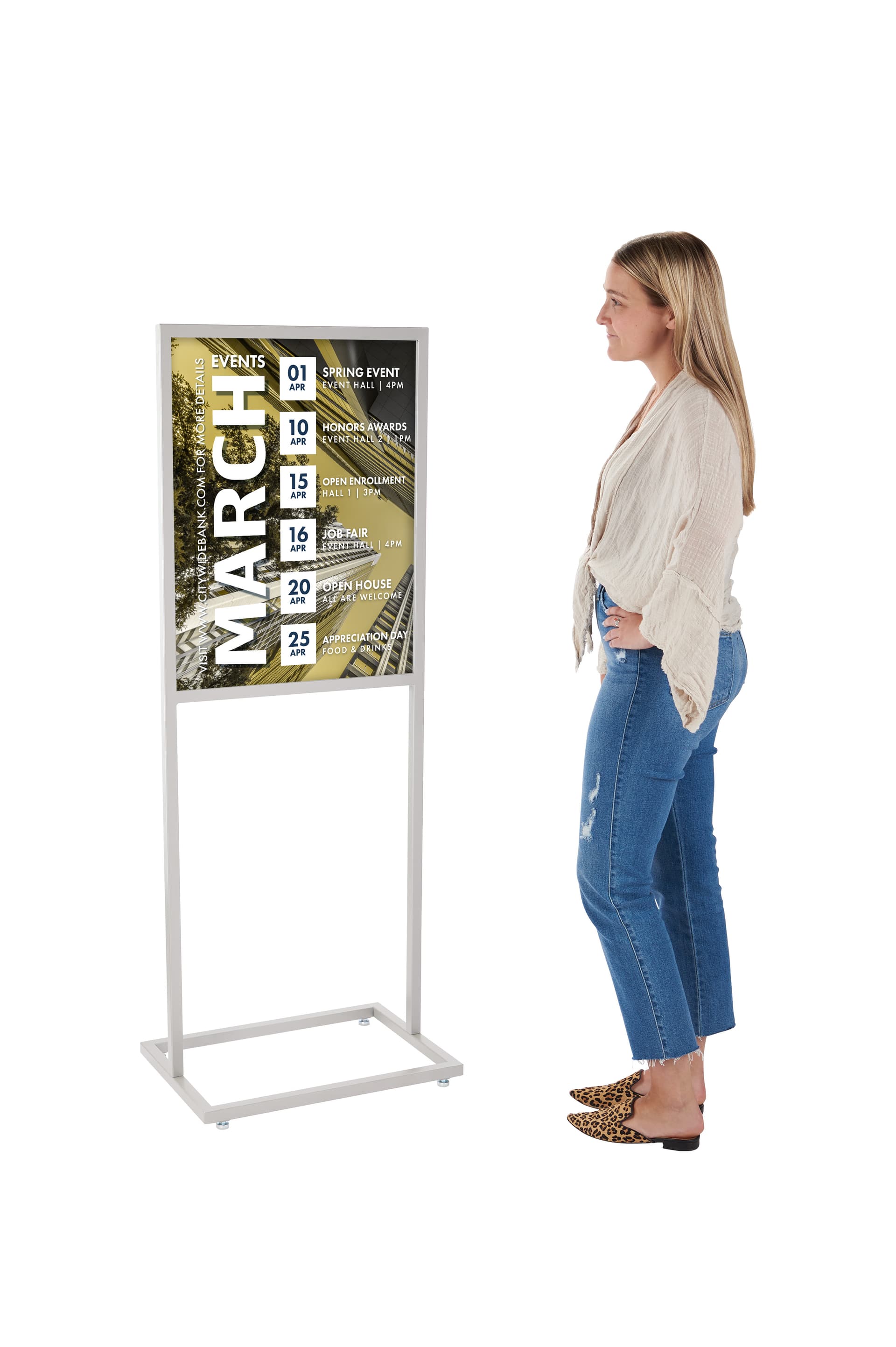 sign frames for advertising promotions