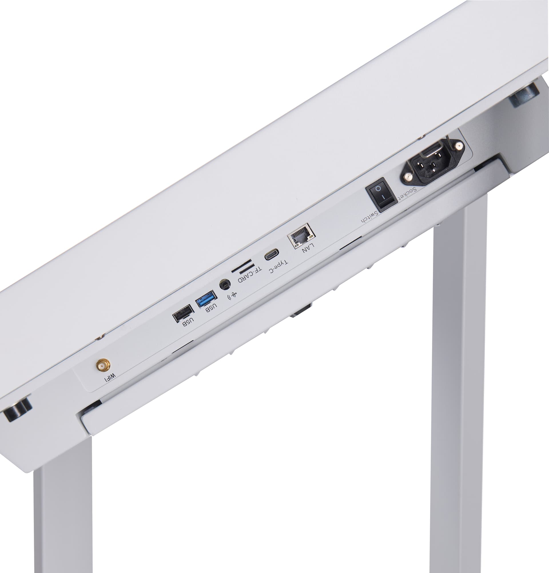 Interactive touch screen kiosk with 2 USB ports and a type C port