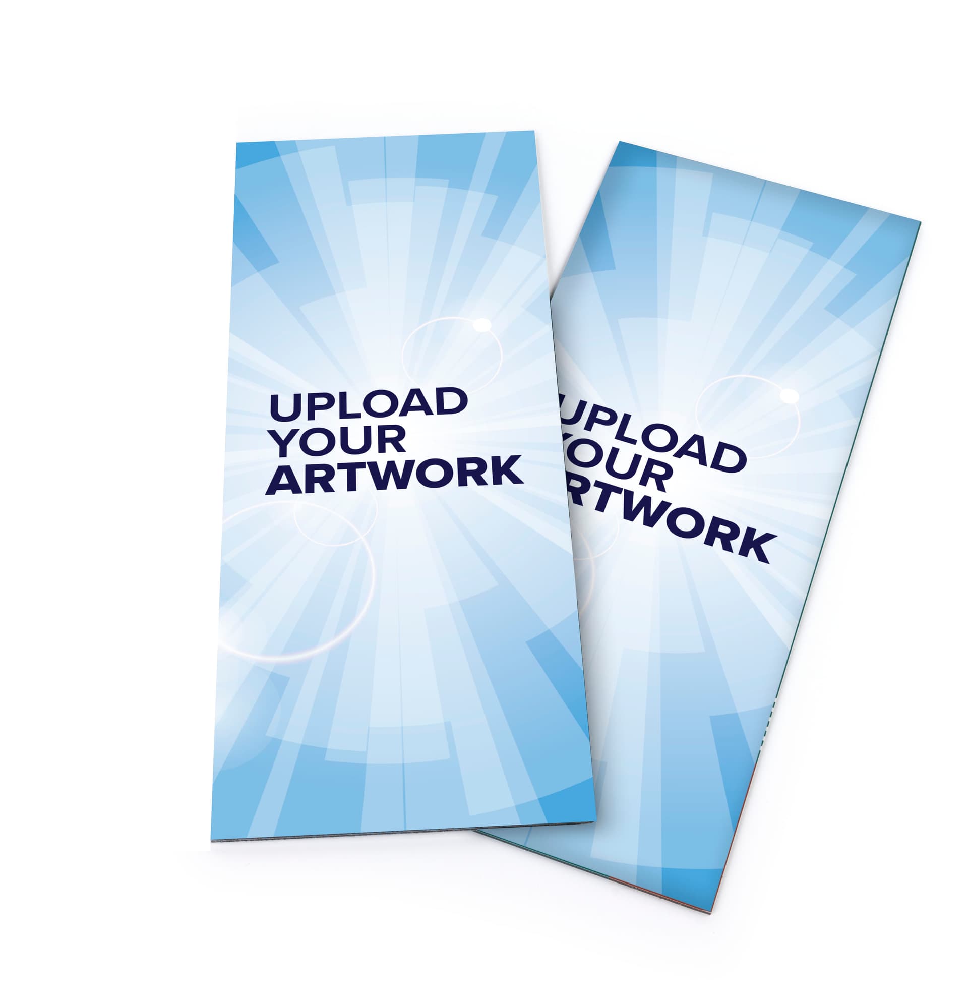 Custom dual-sided tablet holder replacement graphics for IPEVRFL2 series with personalized artwork