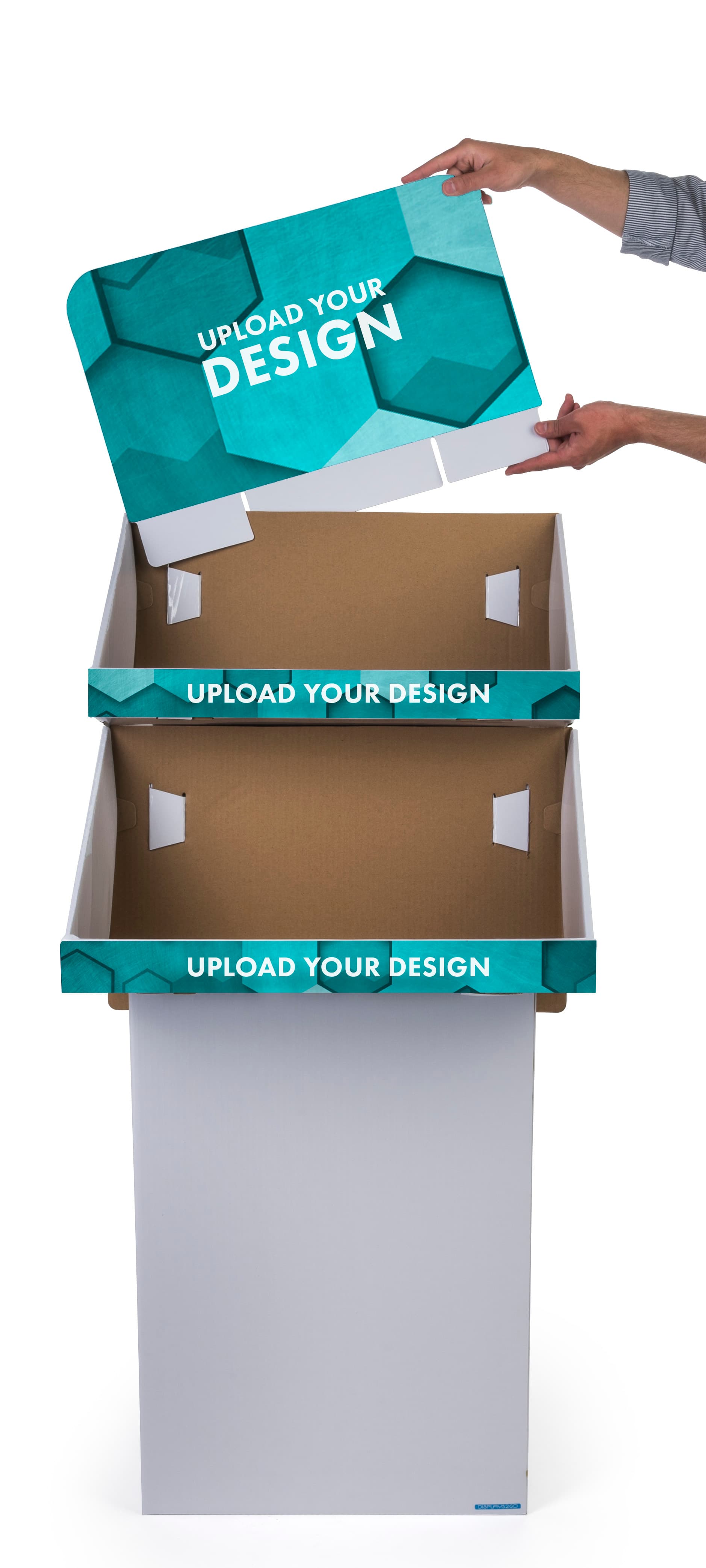 Custom Cardboard Display Stands with Corrugated Construction