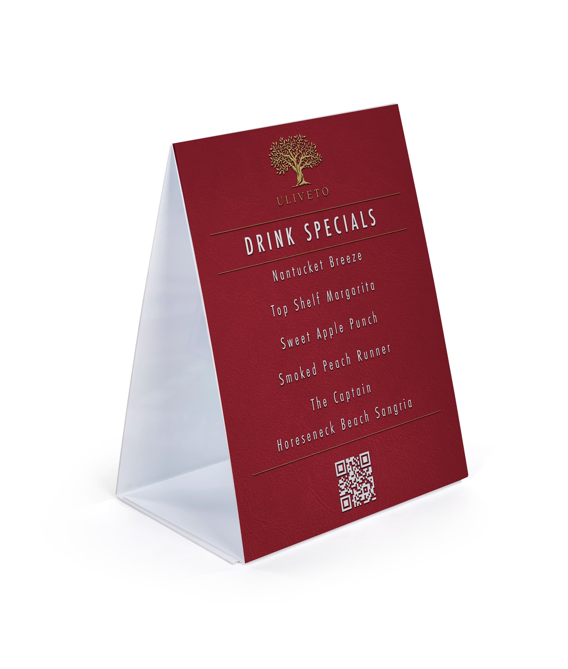 custom fold a-frame sign for temporary applications