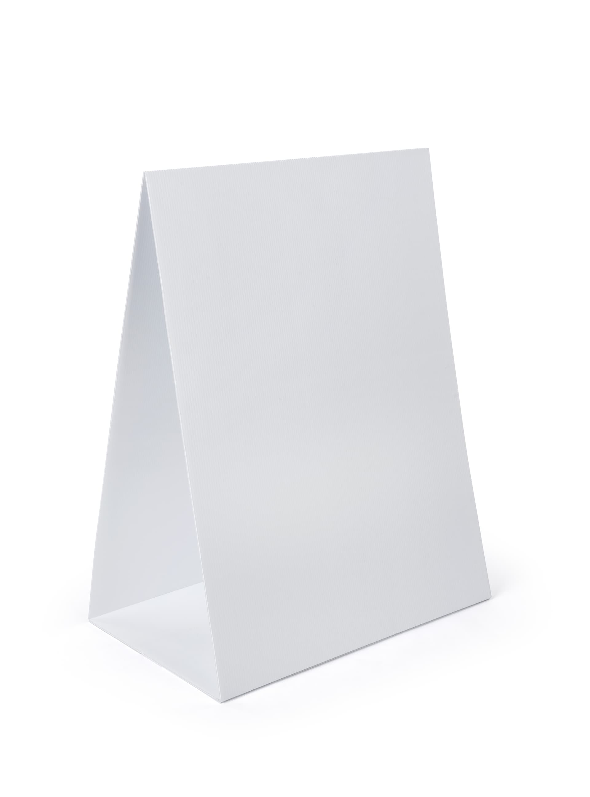 lightweight triangle corrugated plastic signs