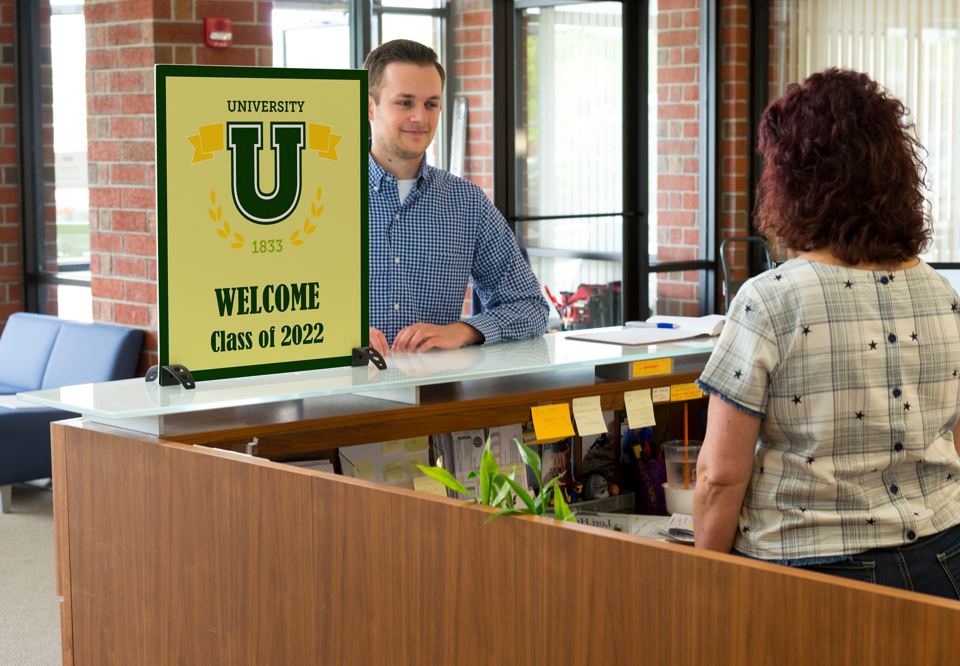 Custom foam board signs are 100% recyclable 