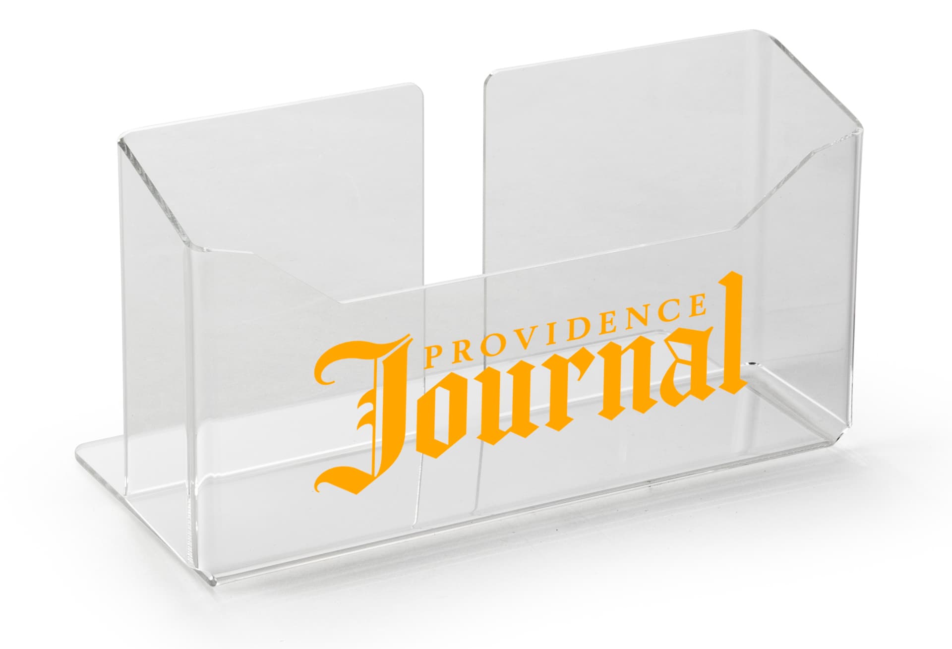 Printed Acrylic Tabletop Newspaper Holder