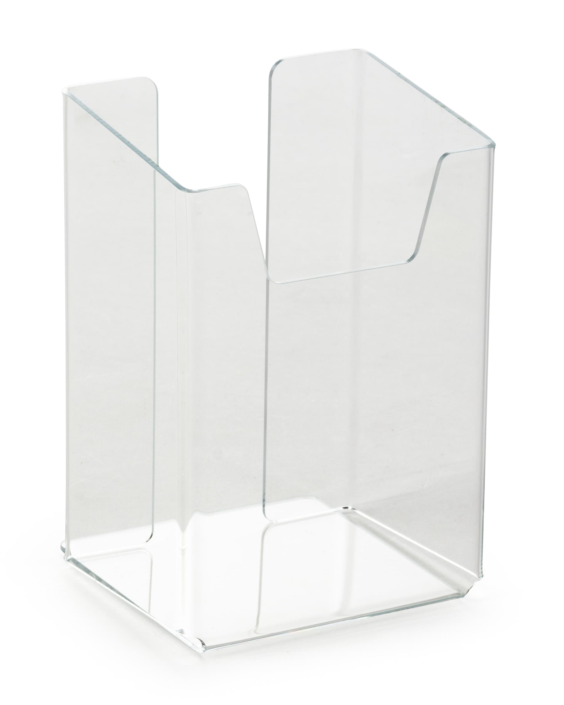 Block Base Countertop Custom 4" Brochure Display
