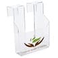 Hanging 8.5 x 11 Acrylic Literature Holder, Custom Printed - Clear