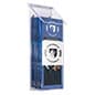 Outdoor Acrylic Brochure Wall Rack, 4"w, Single Pocket, Custom Printed - Clear