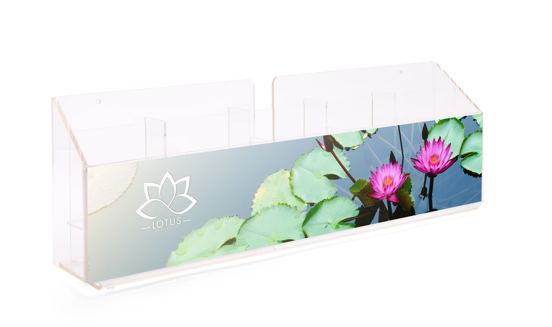 Custom Graphic Pamphlet Holder for Countertops