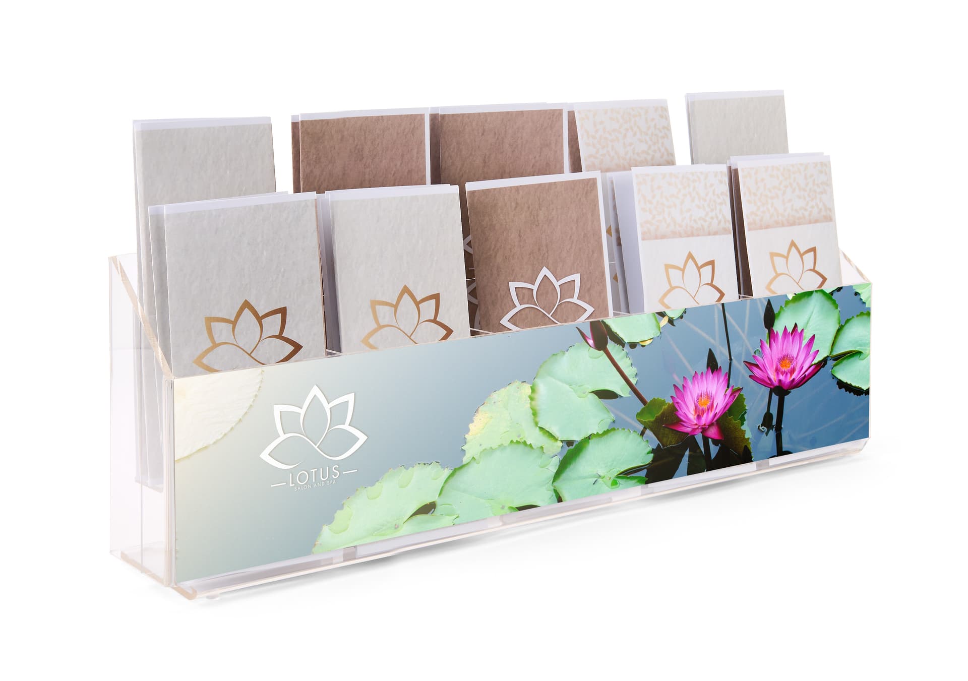 Custom Graphic Pamphlet Holder, 7.25" Overall Height