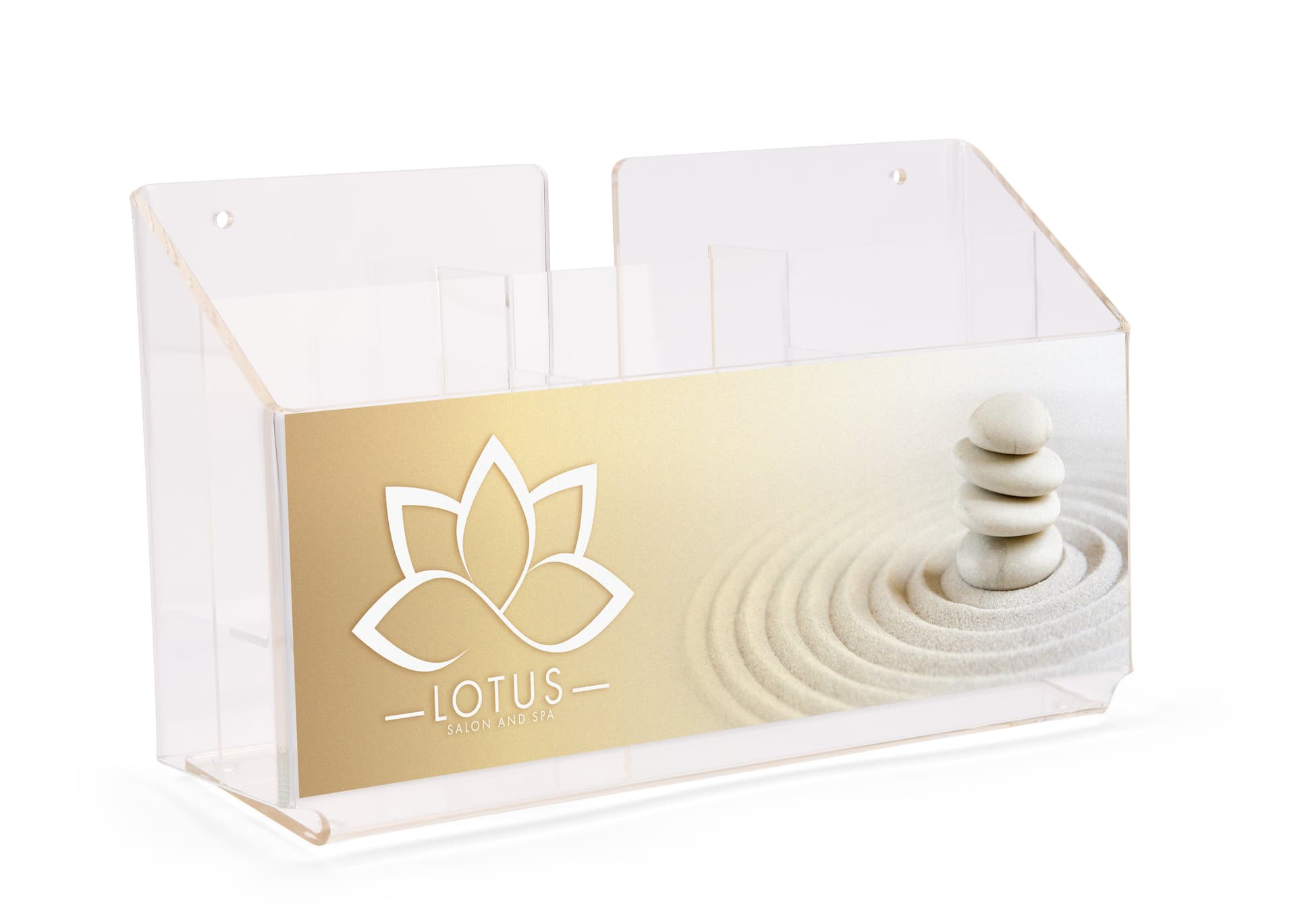 Custom Printed Pamphlet Holder, Acrylic