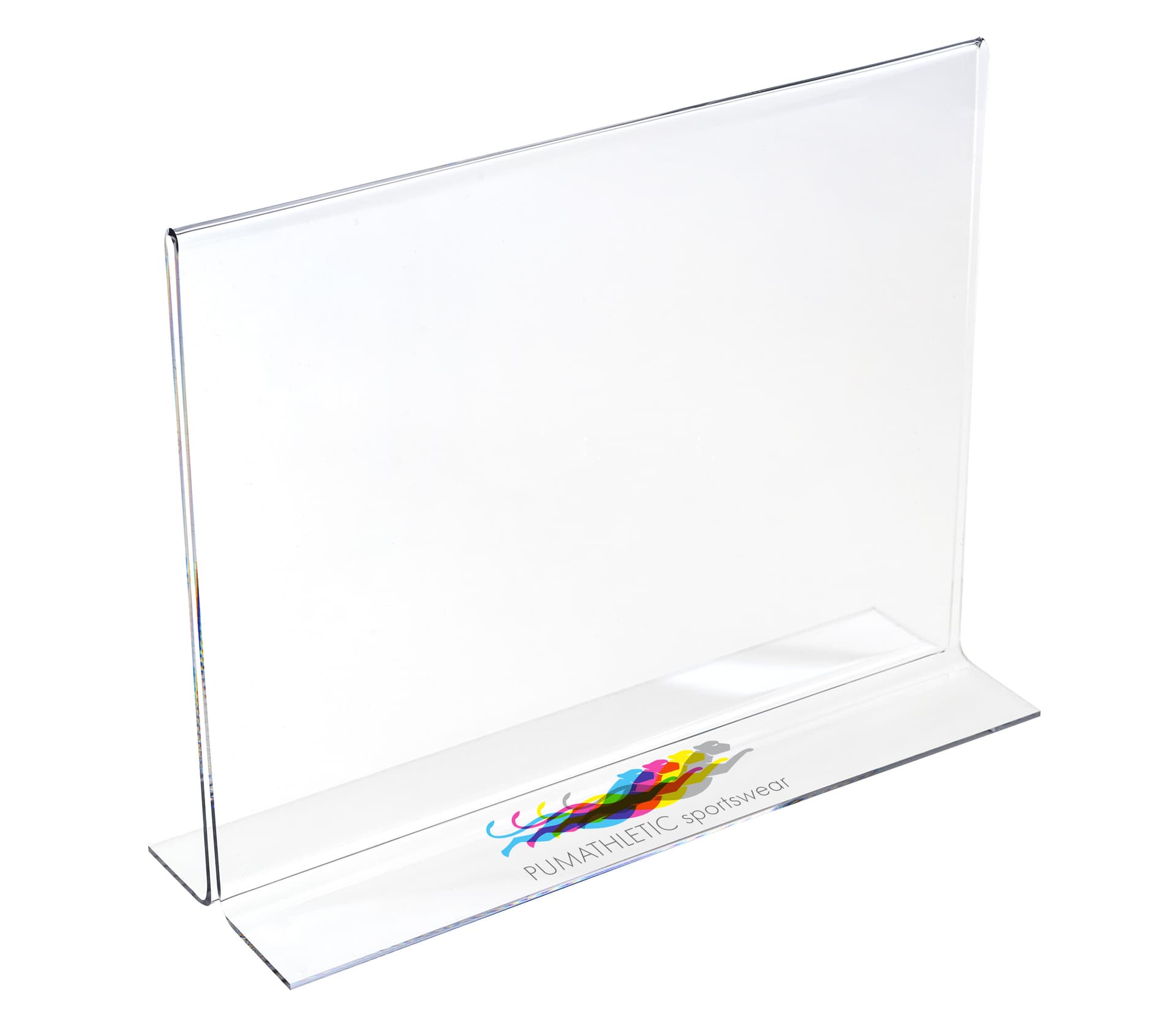 Custom UV Printed Acrylic Sign Holder
