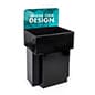 Cardboard Dump Bin for Floor, Custom Printed Removable Header - Multiple Colors