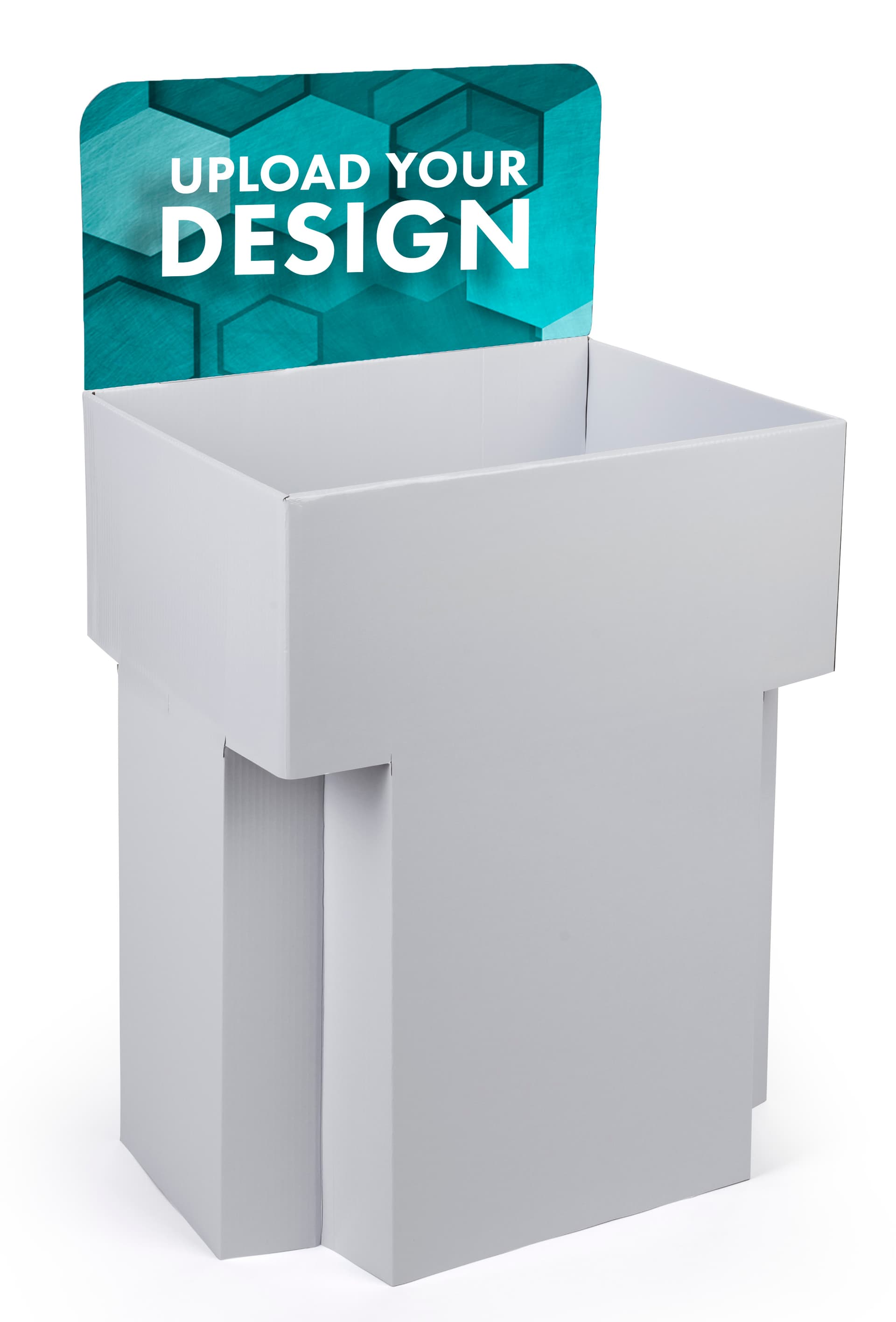 Customized Cardboard Dump Bin Displays for Product Placement