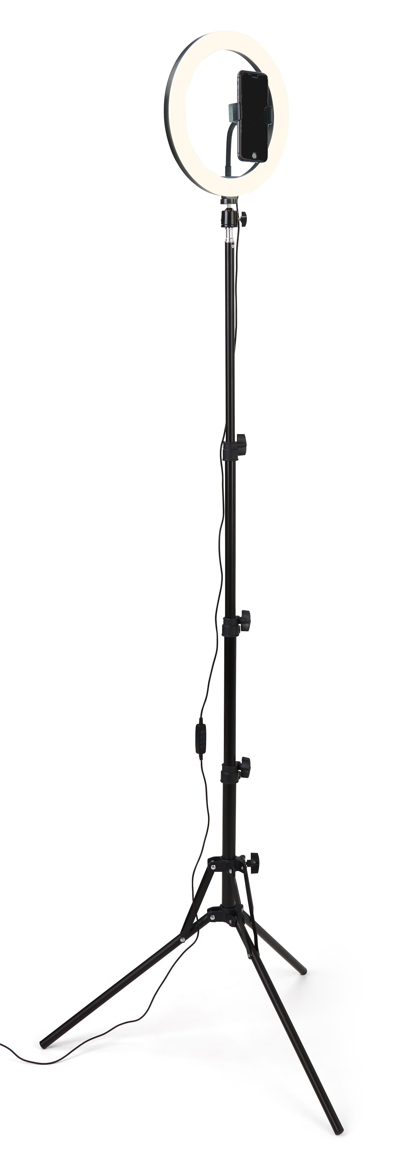 Home vlog studio kit with multiple lighting options