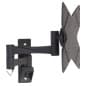 TV Wall Mount with Articulating Arm Fits Monitors 23-42", Built-in Level - Black