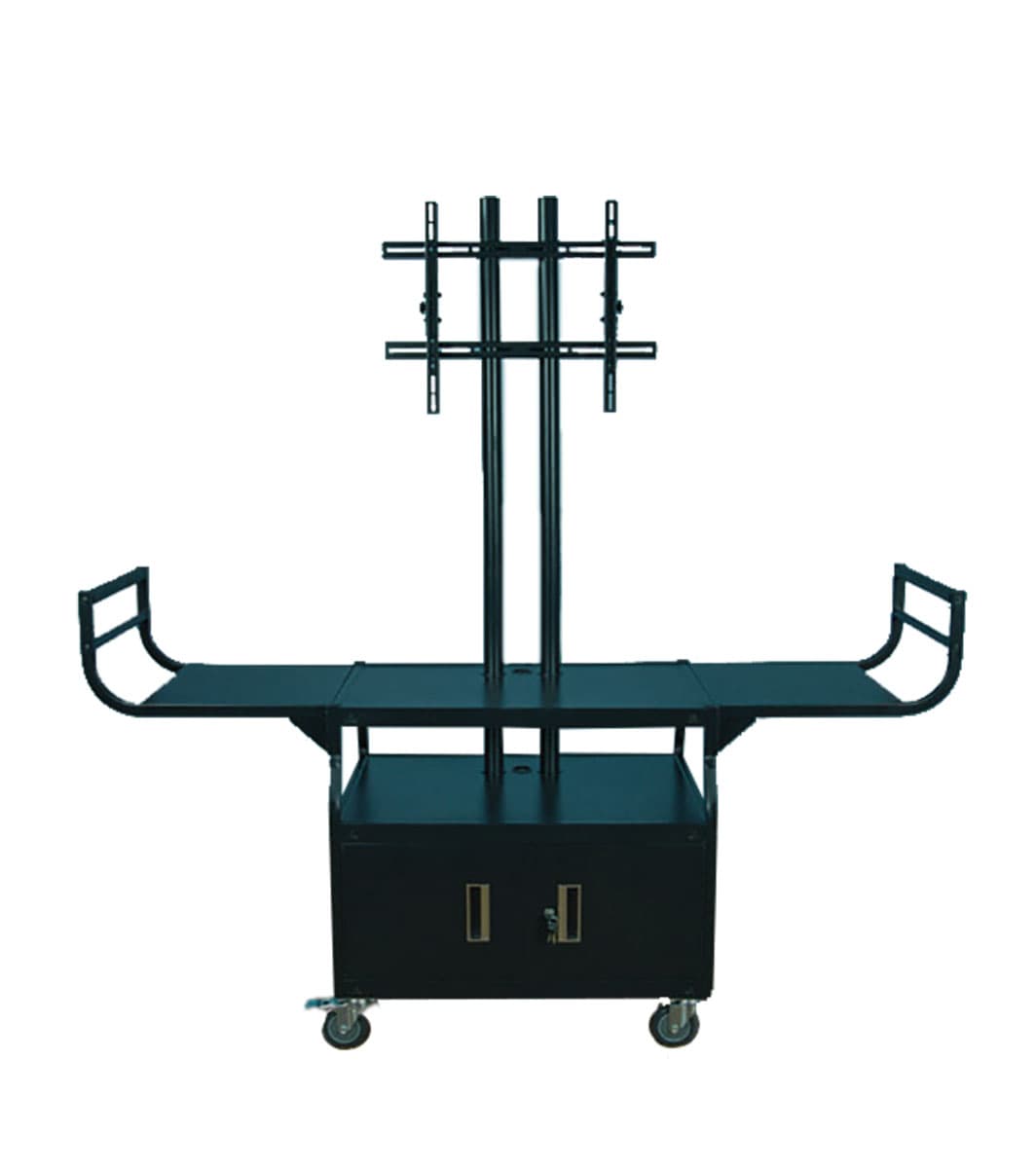 Flat Screen Cart with Dual Posts