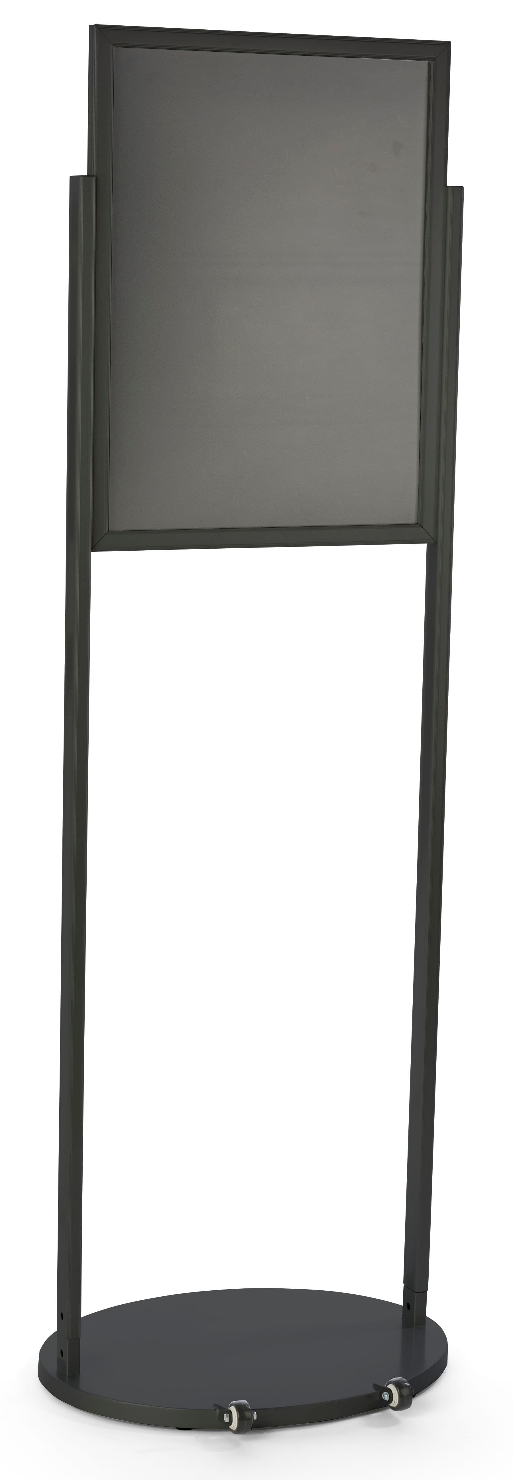 Freestanding Black 18 x 24 Mobile Poster Stand