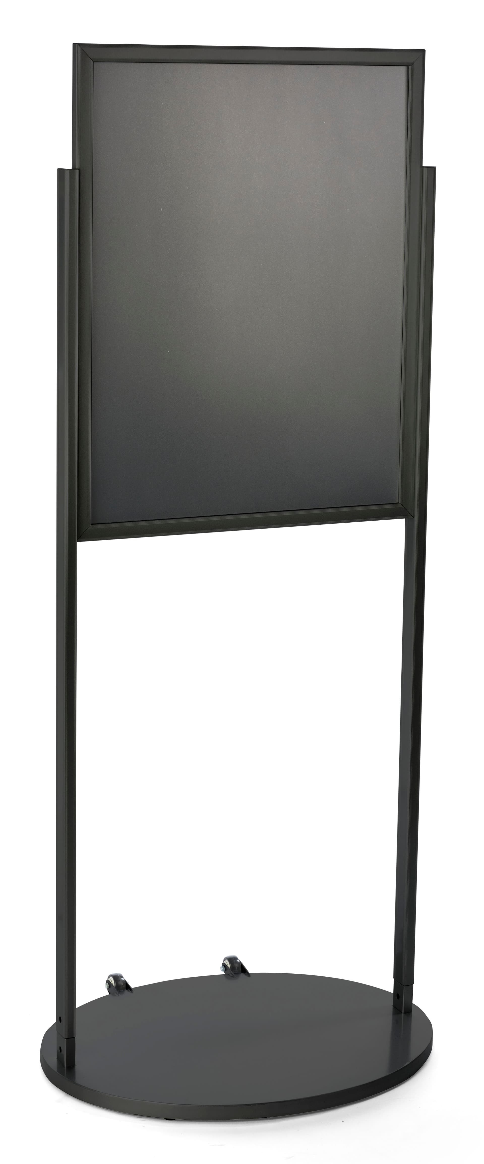 Black 22 x 28 Wheeled Poster Stand