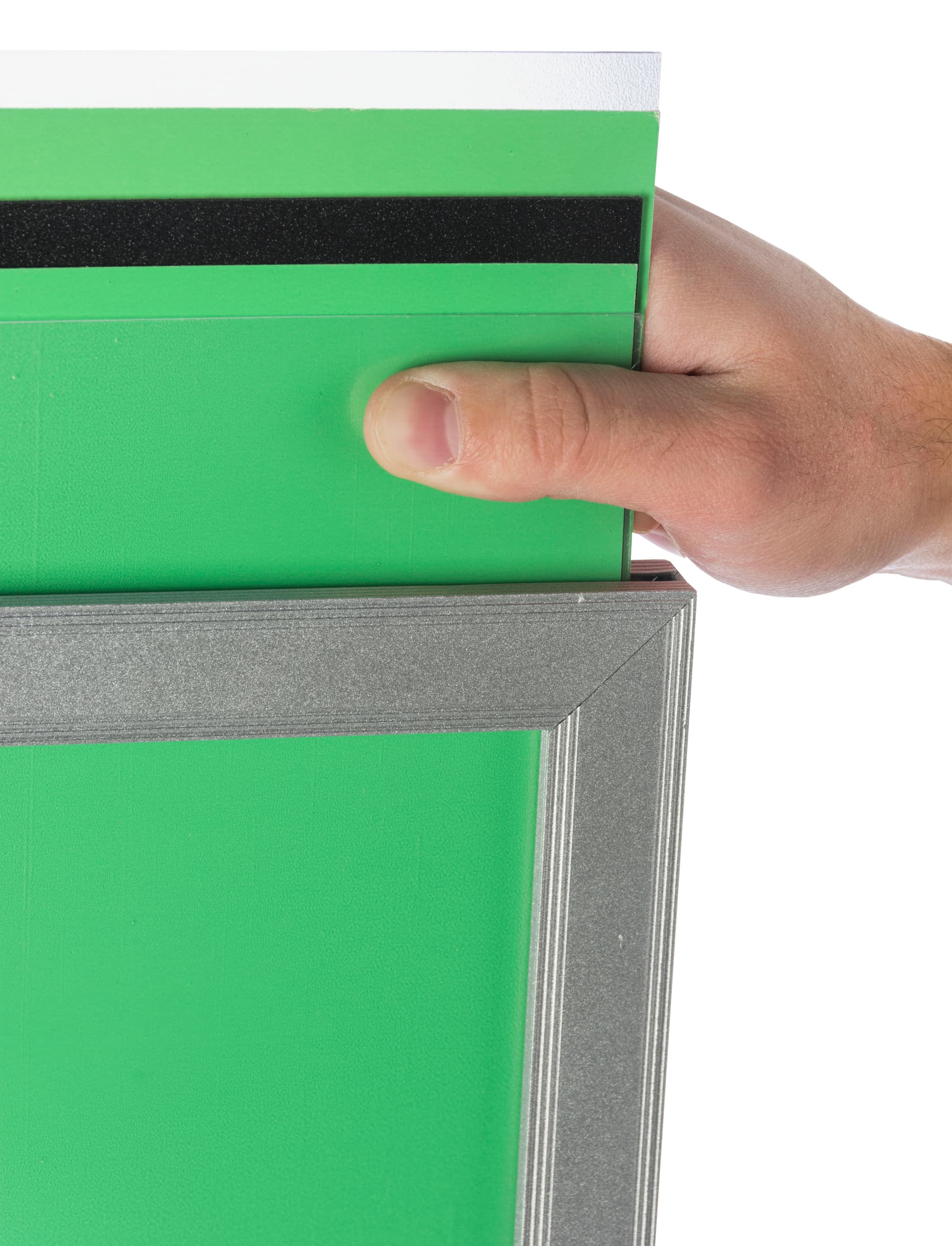 Silver 24 x 36 Poster Stand with Wheels, Easy Assembly