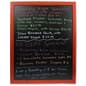 28 x 36 Write-on Board with Red Mahogany Frame