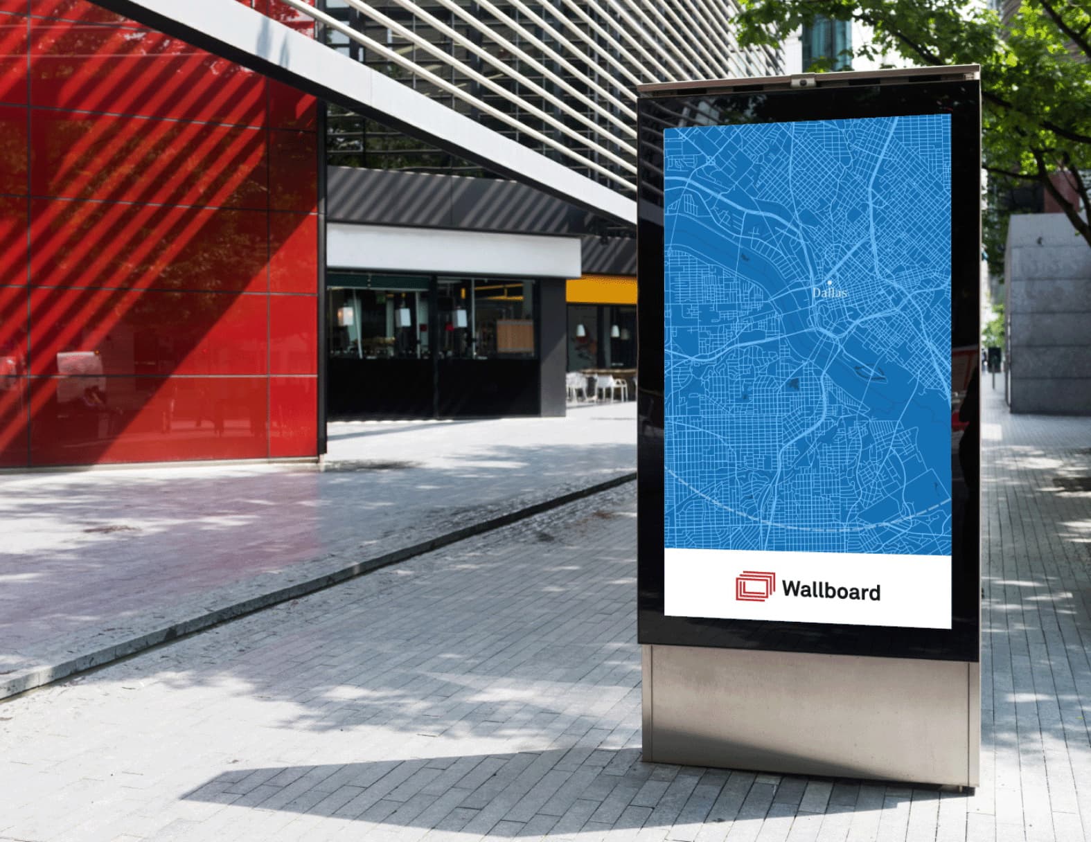 Wallboard digital display software makes managing dynamic digital signage content easy with its management engine